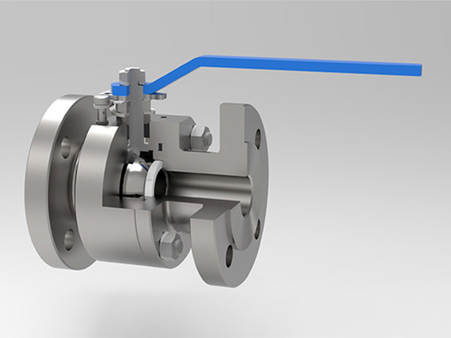 Side-Entry Floating Ball Valve