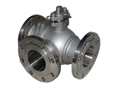 L Type three-way ball valve